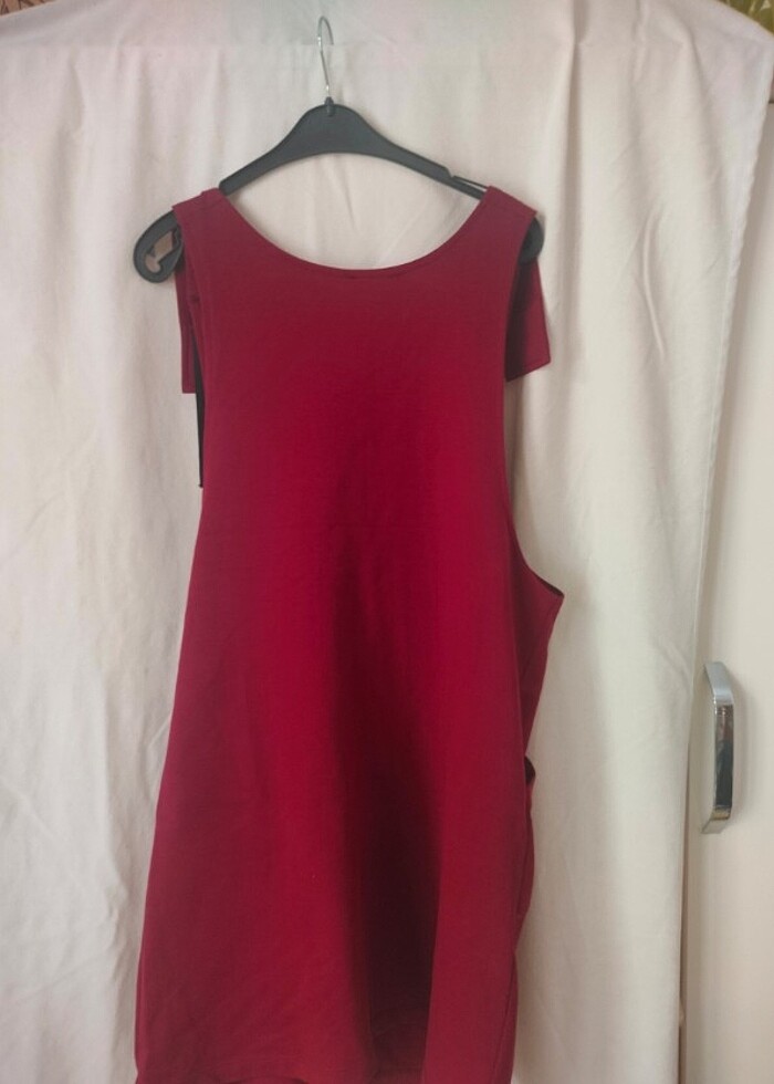 Bordo salopet  - Görsel 2