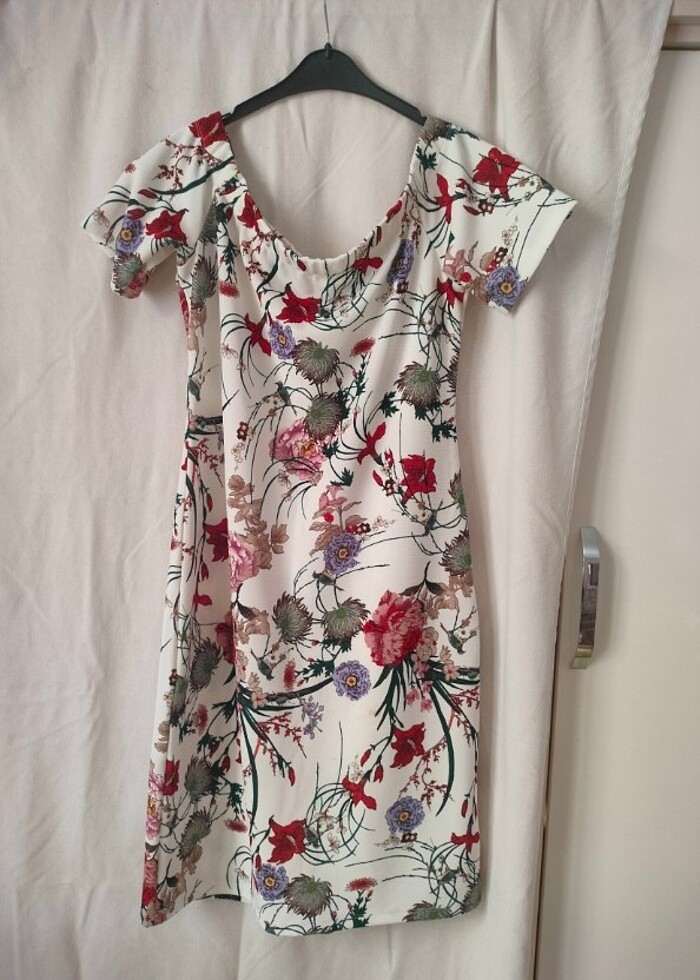 Madonna yaka elbise  - Görsel 2