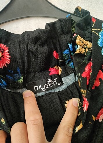 Beli kemerli mini etek - Görsel 3