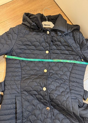 Armine kadın kapitone mont - Görsel 4