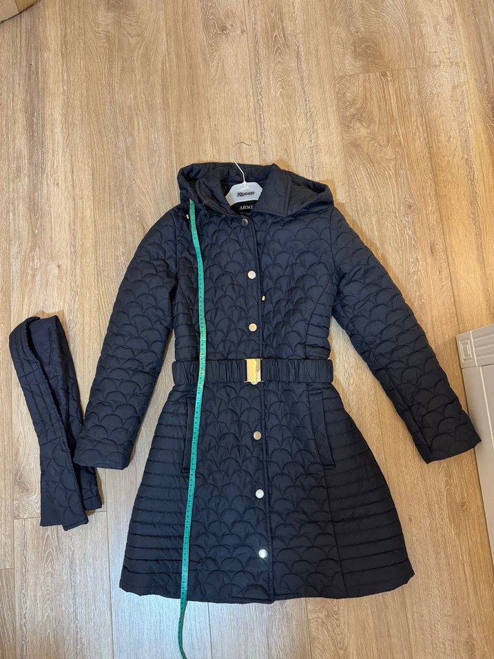 Armine kadın kapitone mont - Görsel 3