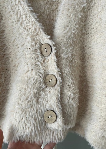 Bej Kadın Hırka - Görsel 3