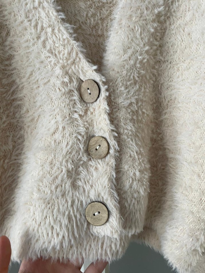 Bej Kadın Hırka - Görsel 3