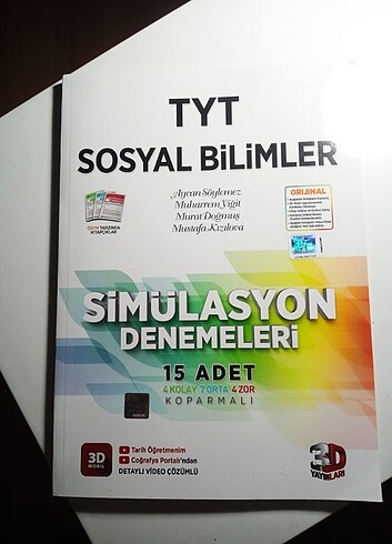 TYT Sosyal Bilimler Simülasyon Denemeleri 11 Adet