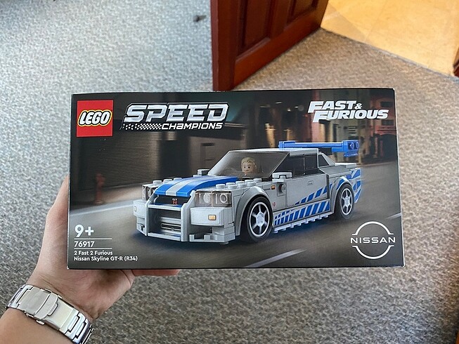 Hızlı ve Öfkeli Lego araba Nissan Skyline GT-R (R34)