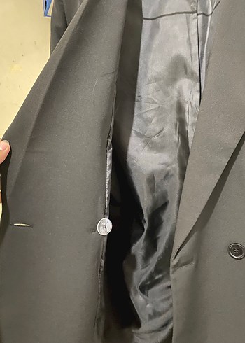 Trendyol & Milla Kadın Gri Regular Fit Düğmeli Blazer Ceket