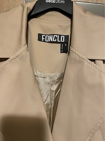 s Beden camel Renk Şık trench kot
