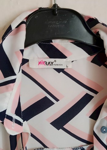 Uzun Kollu Pilili Kadın Tunik - Görsel 3