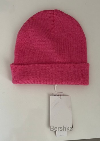 Bershka Kadın Pembe Örgü Bere - Görsel 2