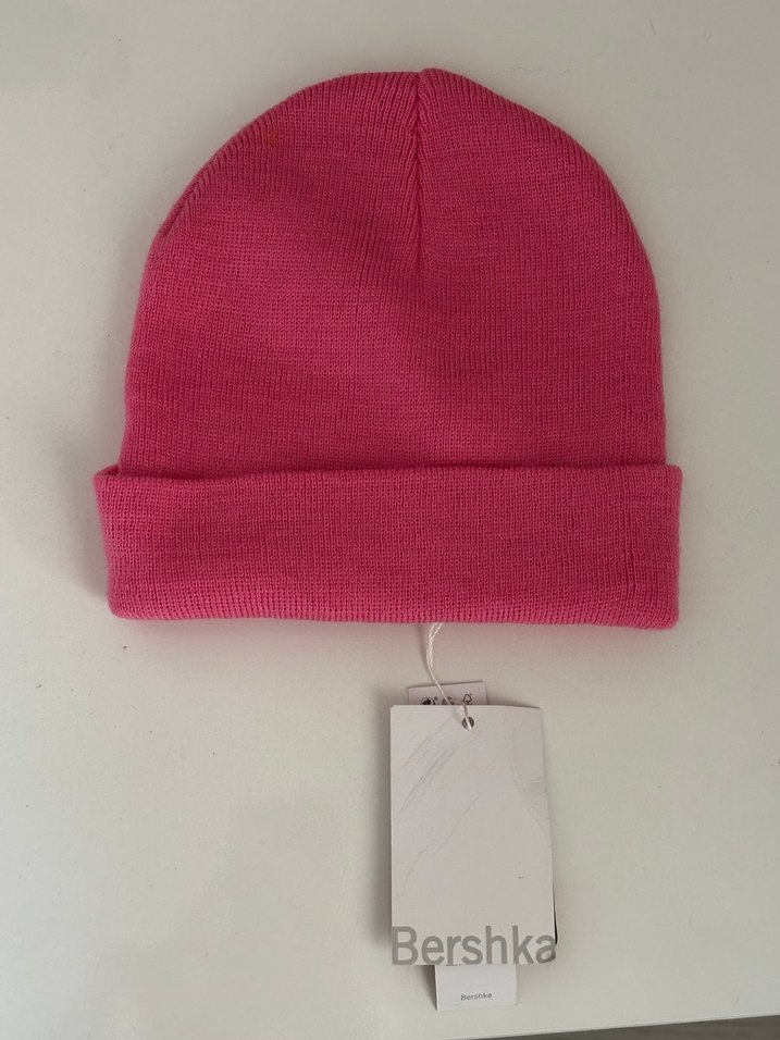 Bershka Kadın Pembe Örgü Bere - Görsel 2