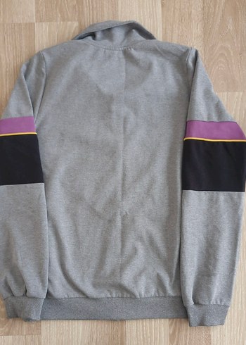 diğer Beden Gri Fermuarlı Sweatshirt uğur okulları 14- 15 yaş