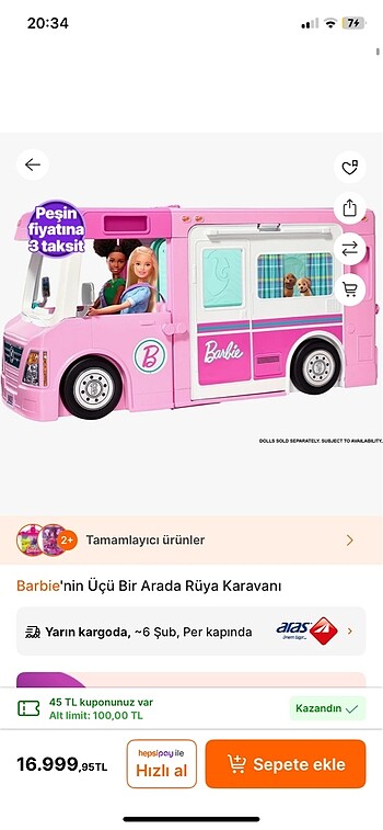 BARBİE KARAVAN