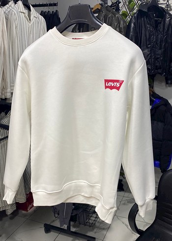 Levis Levi S Beyaz Erkek Sweatshirt