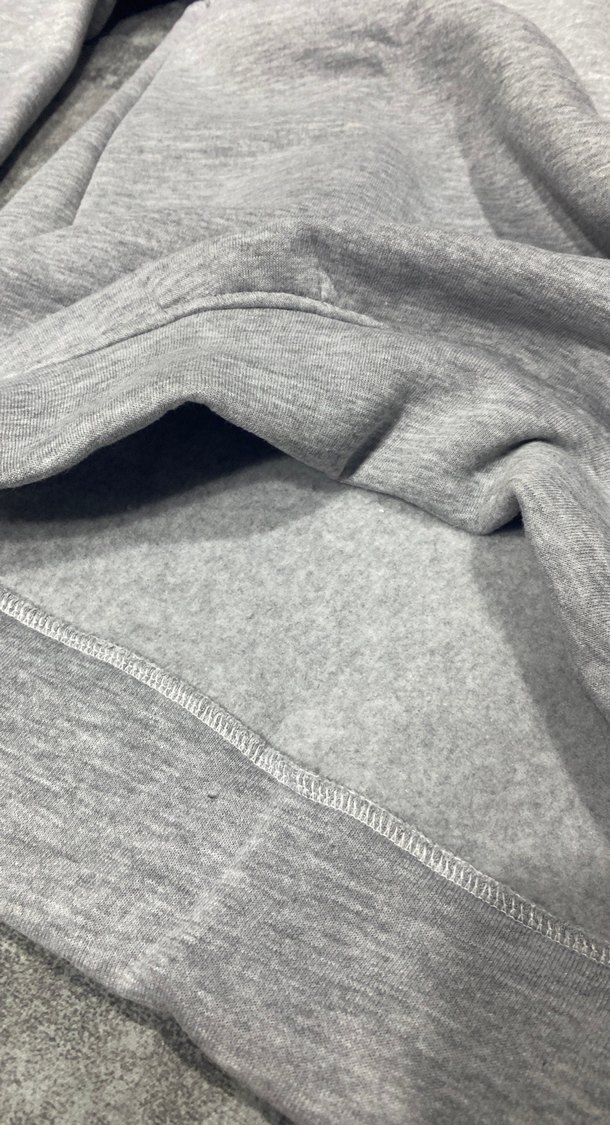 Gri Fermuarlı Erkek Sweatshirt - Görsel 2