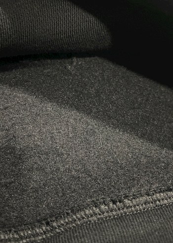 Siyah Fermuarlı Erkek Sweatshirt - Görsel 2