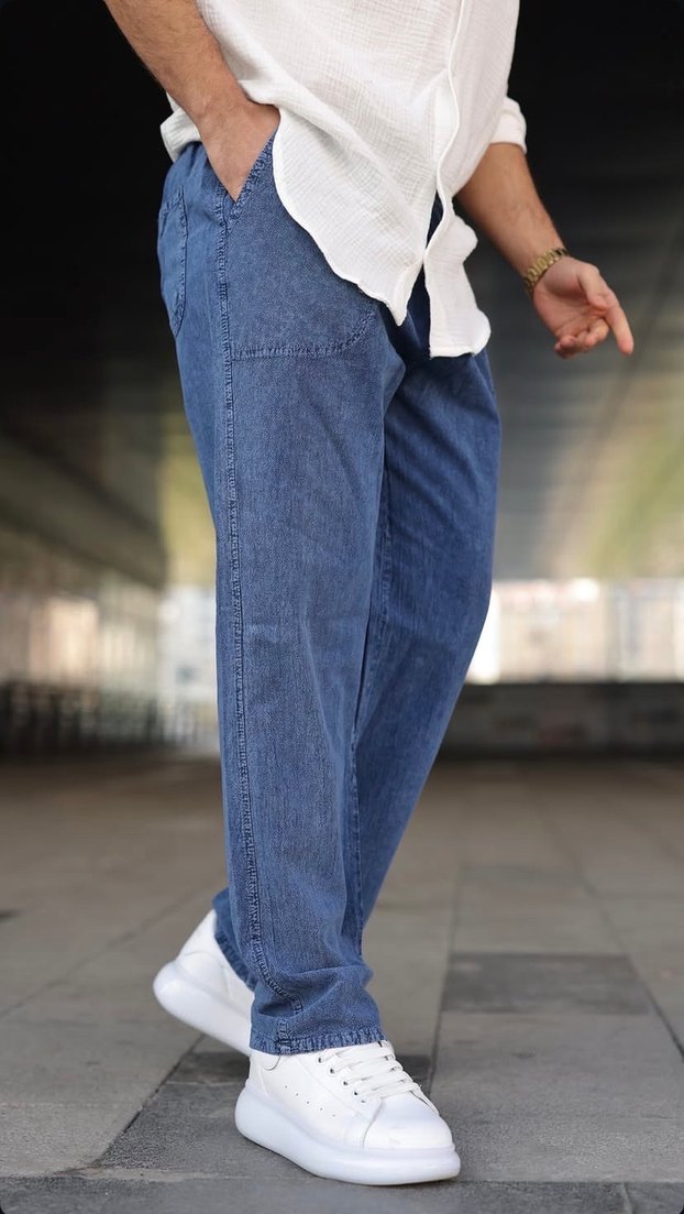 HAM KETEN Regular Fit Erkek Denim Pantolon - Görsel 4