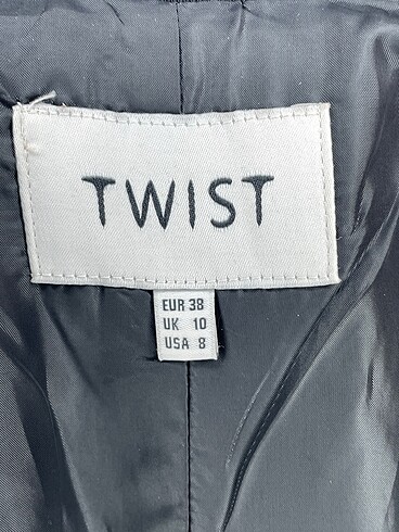 38 Beden siyah Renk Twist Blazer %70 İndirimli.