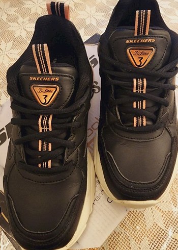 37,5 Beden Skechers Siyah Platform Kadın Spor Ayakkabı