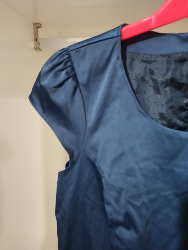 Kadın Lacivert Midi Elbise - Görsel 4