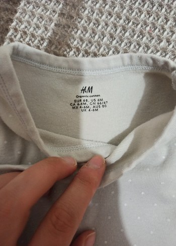 Gri Uzun Kollu Bebek Body - Görsel 4