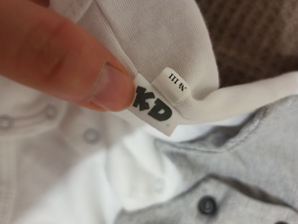 Gri Uzun Kollu Bebek Body - Görsel 5