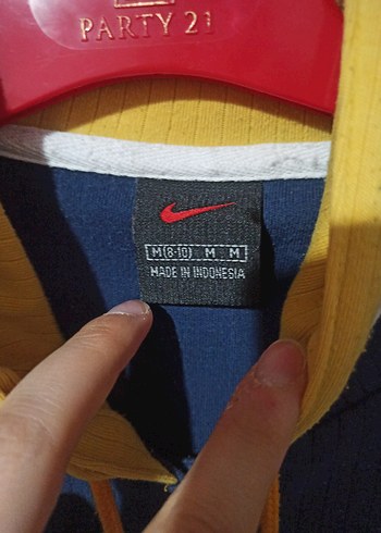 Nike Kadın Kapüşonlu kolej ceket - Görsel 4