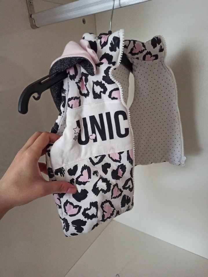 Kız Çocuk Kapüşonlu Kürklü Pembe Yelek - Görsel 4