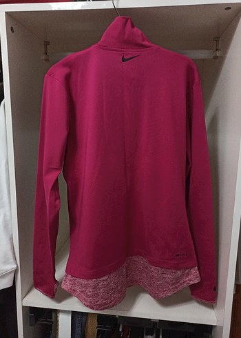 Fermuarlı Pembe Kadın Spor Ceket - Görsel 2