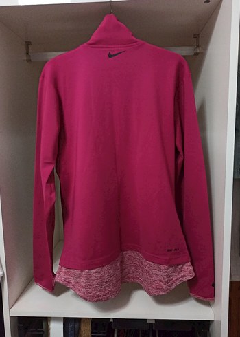 Fermuarlı Pembe Kadın Spor Ceket - Görsel 5