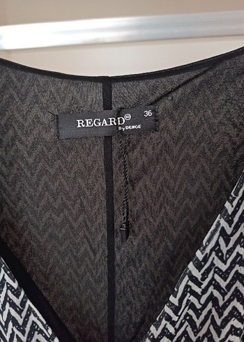 Kemer detaylı elbise şifondur - Görsel 5