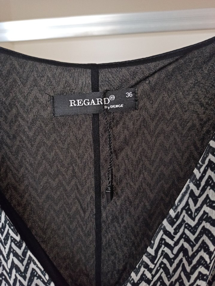 Kemer detaylı elbise şifondur - Görsel 5