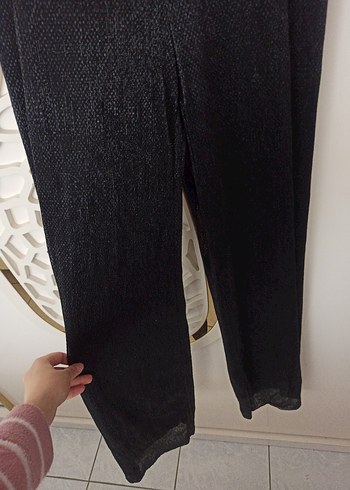 Siyah Abiye Tulum sırt detaylı - Görsel 4