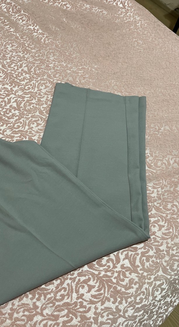 Kadın Gri Kumaş Pantolon - Görsel 4