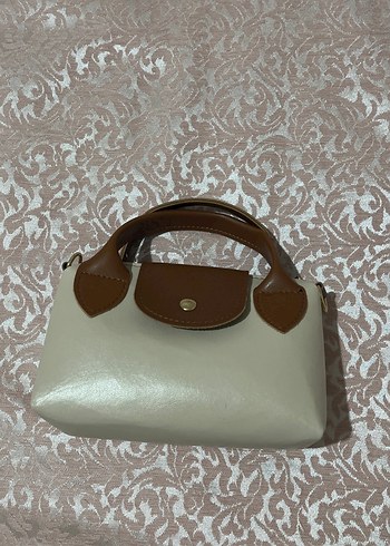 Beyaz Deri Kadın El Çantası - Görsel 2