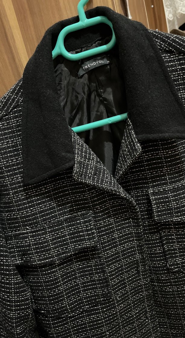 İçi astarlı Kaşe ceket - Görsel 2