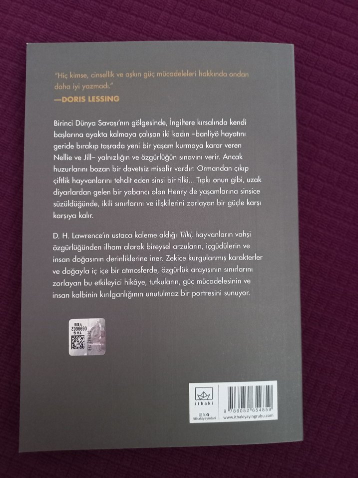 D.H. Lawrence - Tilki Şiir Kitabı - Görsel 2