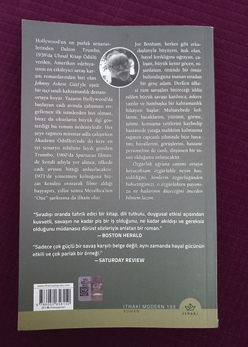 Johnny Askere Gitti - Dalton Trumbo - Görsel 2