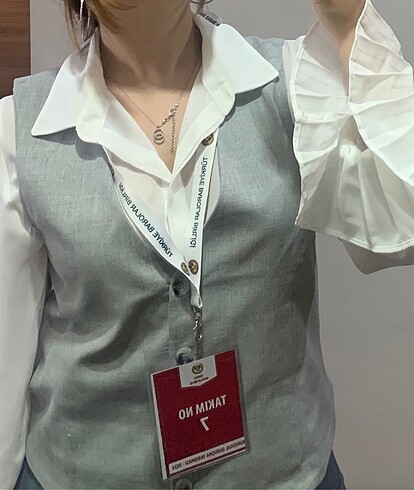 Zara gri yelek