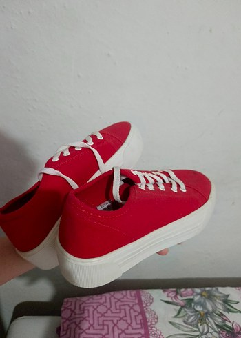 LC Waikiki Kırmızı Kadın Günlük Spor Ayakkabı