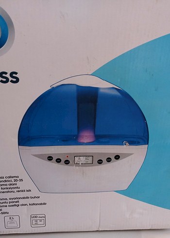 LCD Ekranlı Nemlendirici ve Hava Temizleyici