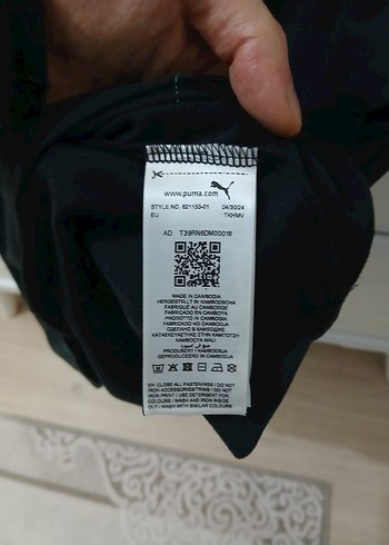 Siyah Puma Erkek Kısa Kollu Polo Tişört - Görsel 4