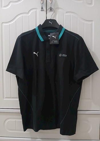 Siyah Puma Erkek Kısa Kollu Polo Tişört - Görsel 3