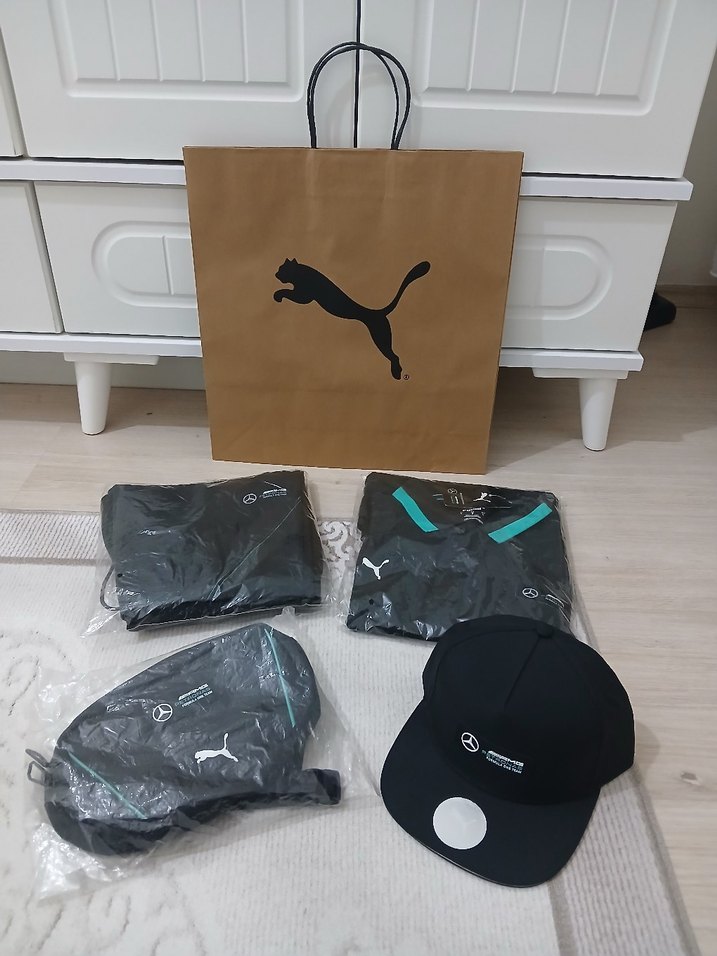 Siyah Puma Erkek Kısa Kollu Polo Tişört - Görsel 2