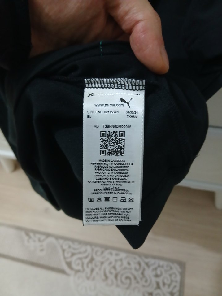 Siyah Puma Erkek Kısa Kollu Polo Tişört - Görsel 4