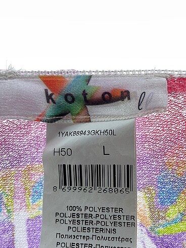l Beden çeşitli Renk Koton Pareo %70 İndirimli.
