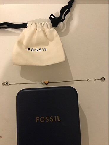  Beden çeşitli Renk FOSSIL GÜMÜŞ BİLEKLİK