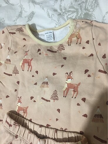 1 Yaş Beden çeşitli Renk Bebek pijama