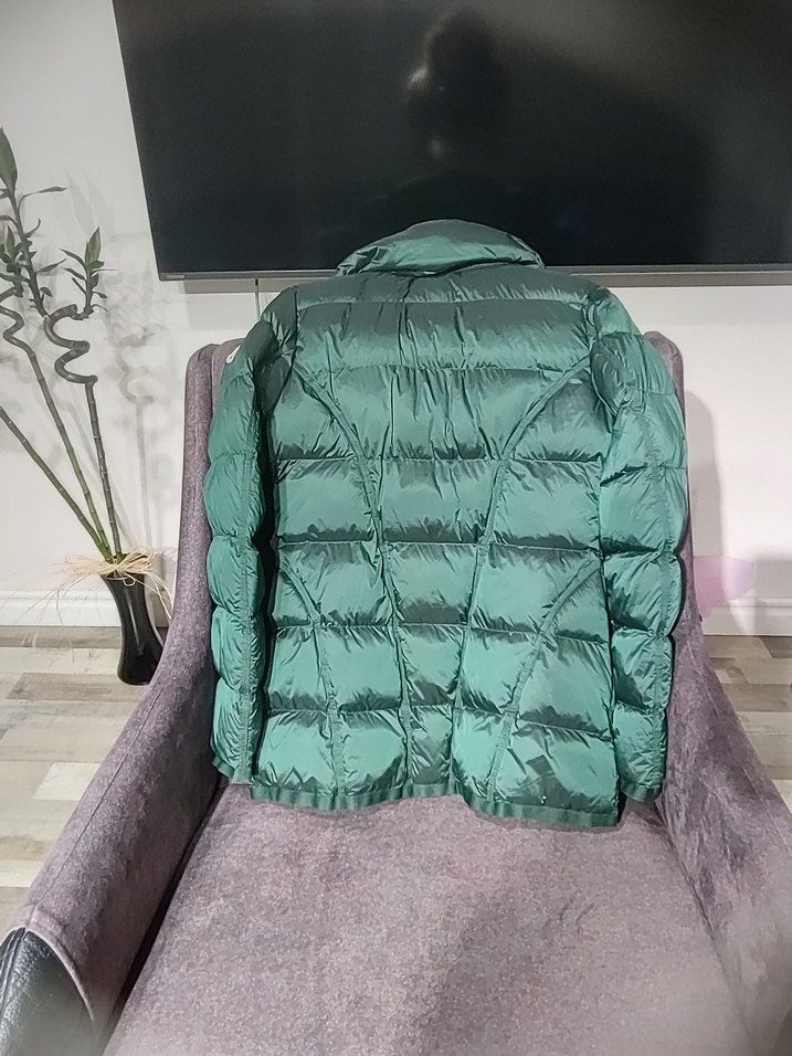 Kadın Koyu Yeşil Fermuarlı Kış Montu - Görsel 3