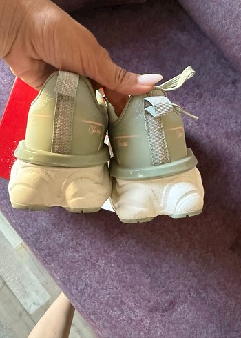 Mint Yeşili spor ayakkabı - Görsel 5