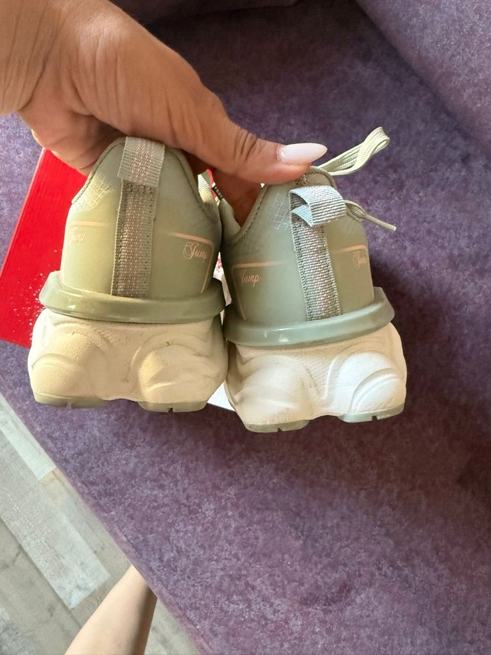 Mint Yeşili spor ayakkabı - Görsel 5